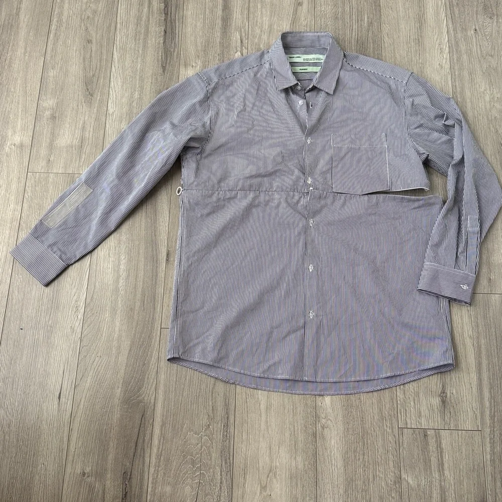 Authentic Off-White Main Label Virgil Abloh 2013 runway collection shirt - Picture 2 of 11